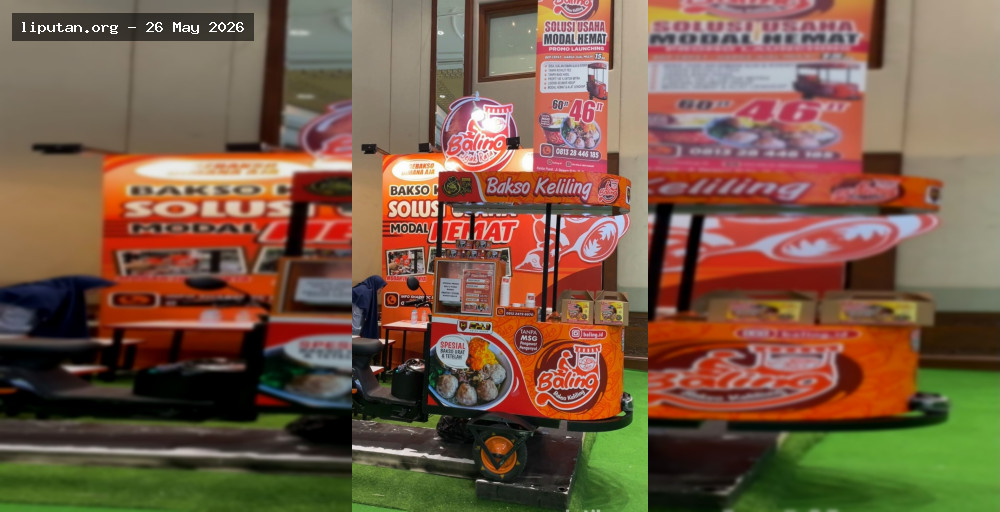 Waralaba Bakso Keliling Tawarkan Usaha Hemat Modal