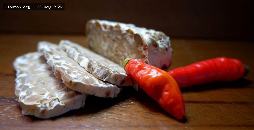 Tempe Jadi Sumber Protein Nabati Andalan Vegetarian