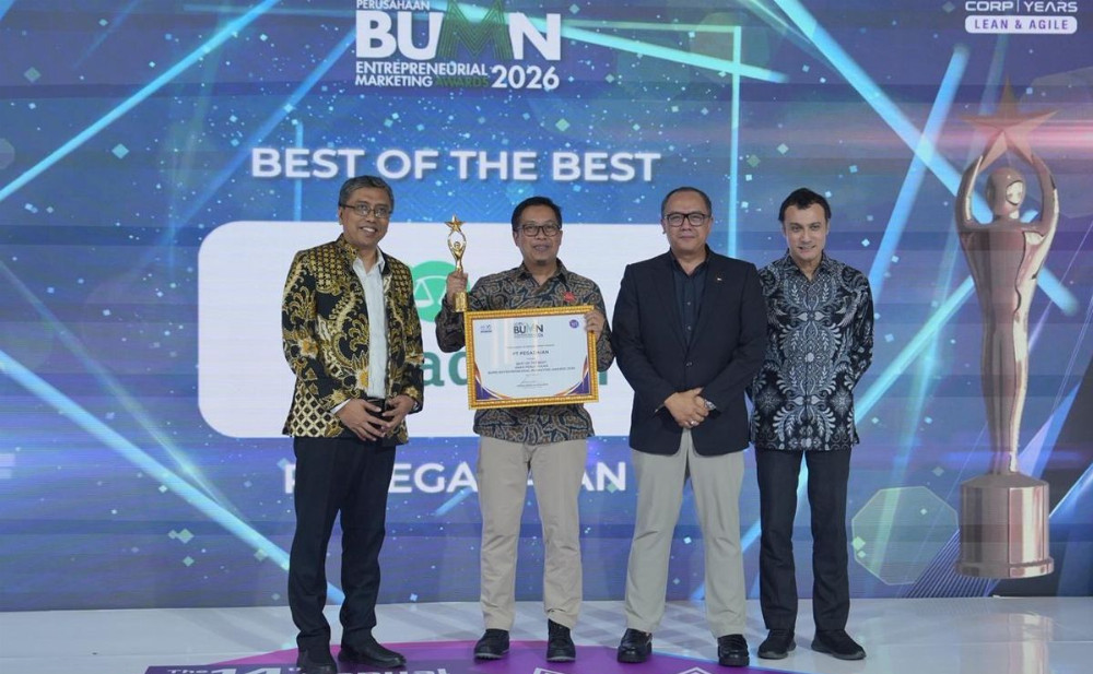 Pegadaian Raih Best of the Best di Ajang Marketing