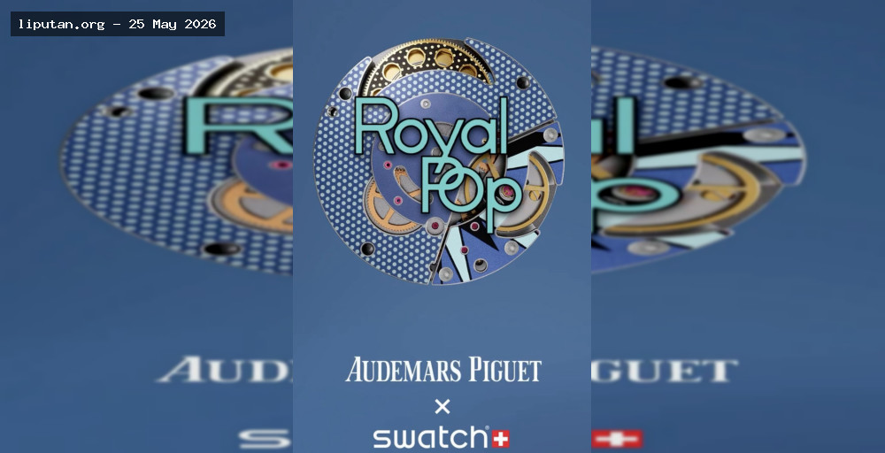 Swatch Gandeng Audemars Piguet, Royal Pop Segera Rilis