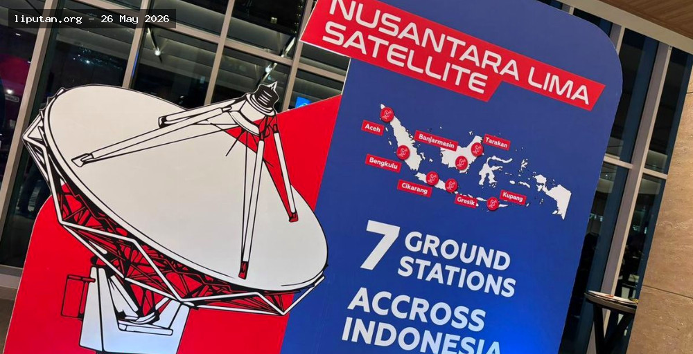 Satelit Nusantara Lima Dorong Pemerataan Internet Nasional