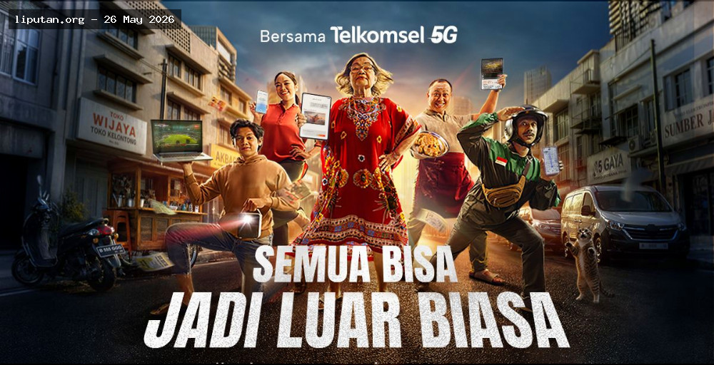 Telkomsel 5G Powered by AI Jaga Koneksi Tetap Stabil