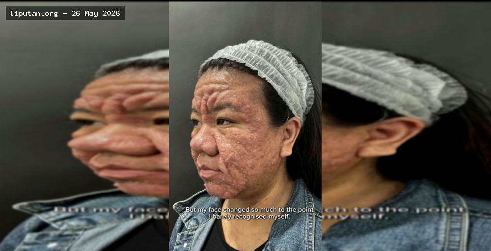 Viral, Perjuangan Farah Pulihkan Wajah Saat Hamil