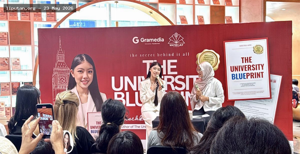 Mischka Keia Aoki Rilis Buku The University Blueprint