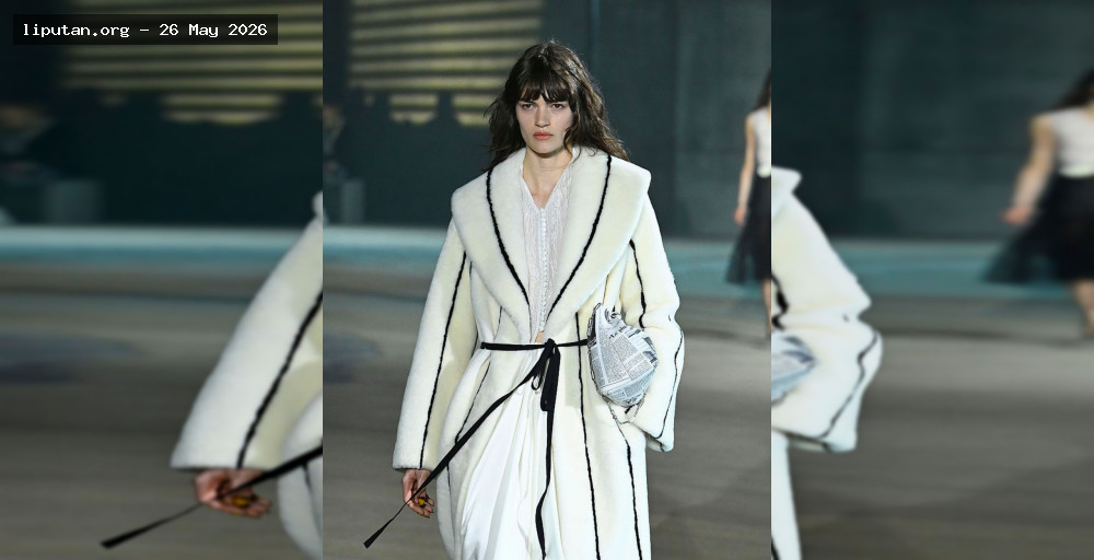 Dior Cruise 2027 Angkat Motif Koran di Hollywood
