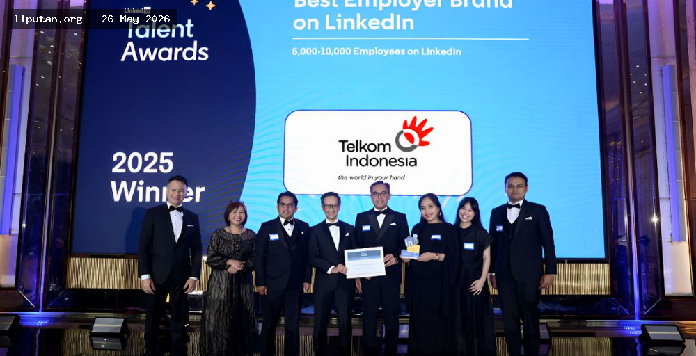 TelkomGroup Raih Dua Penghargaan di LinkedIn Talent Awards 2025