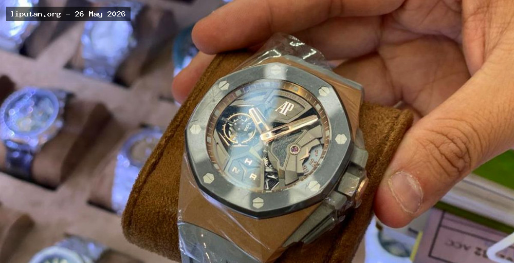 Patek Philippe dan AP Jadi Sorotan Usai Jam Palsu Koruptor Dimusnahkan