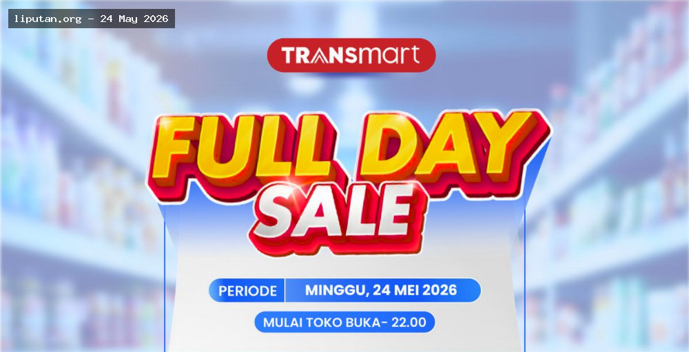 Transmart Full Day Sale Tawarkan Diskon Elektronik Hingga 70%