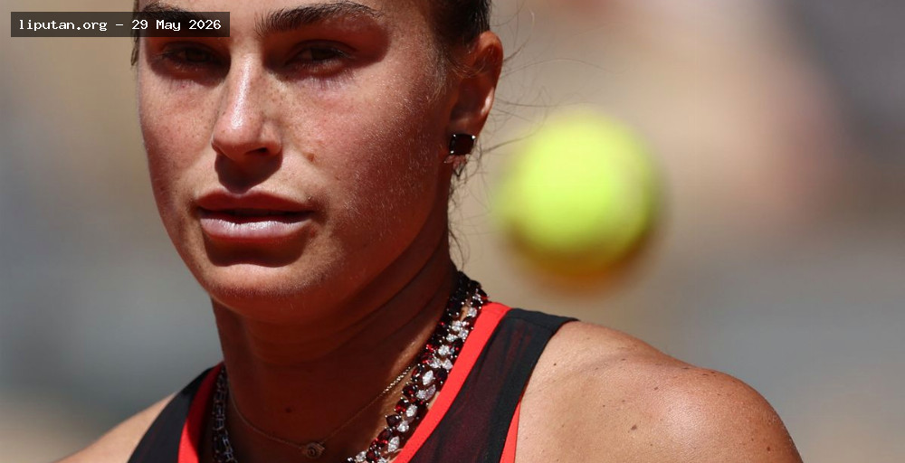 Perhiasan Mewah Aryna Sabalenka Curi Perhatian di French Open