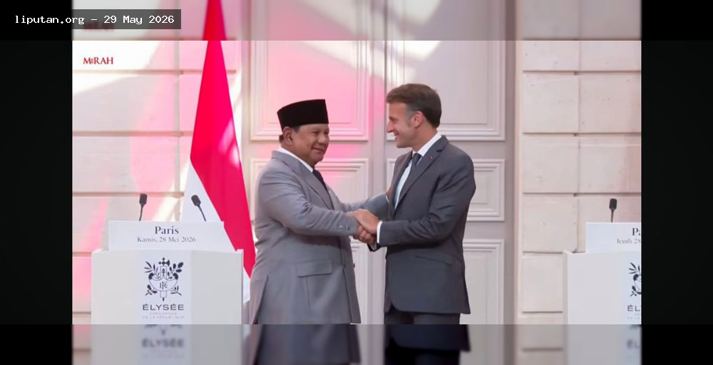 Prabowo Sambut Dewan Bisnis Tingkat Tinggi Prancis-Indonesia