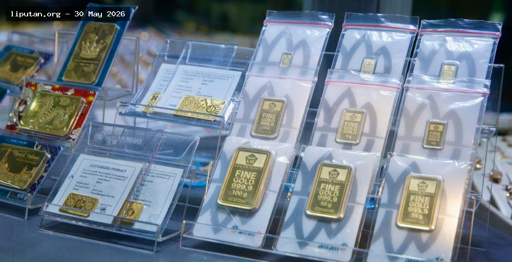 Harga Emas Antam Naik ke Rp2,799 Juta per Gram